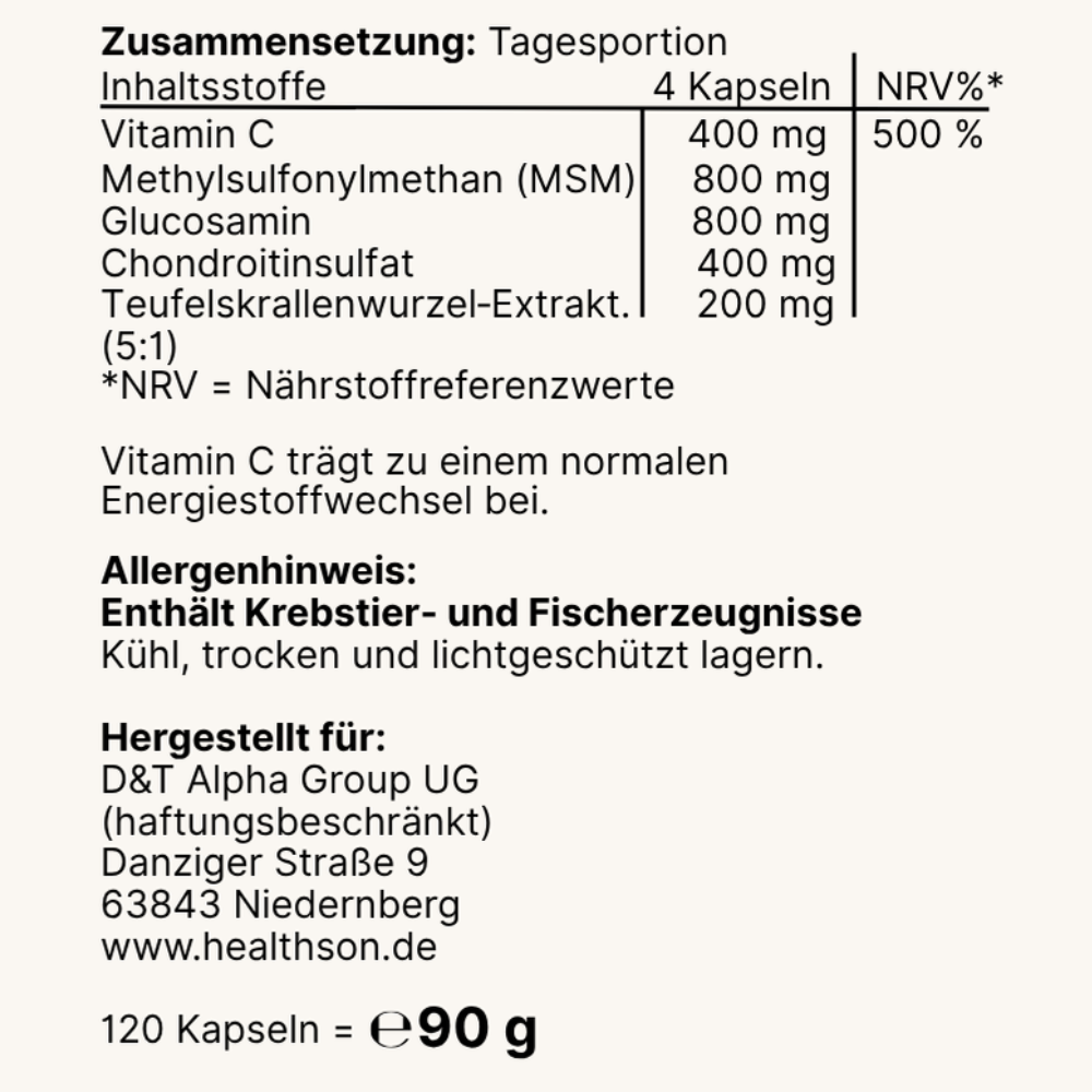 AktivKraft® Gelenkkomplex – Für einen starken Rücken & bewegliche Tage