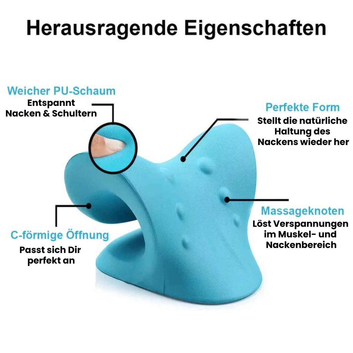 NeckStretch® - Der Nackenstrecker für Zuhause