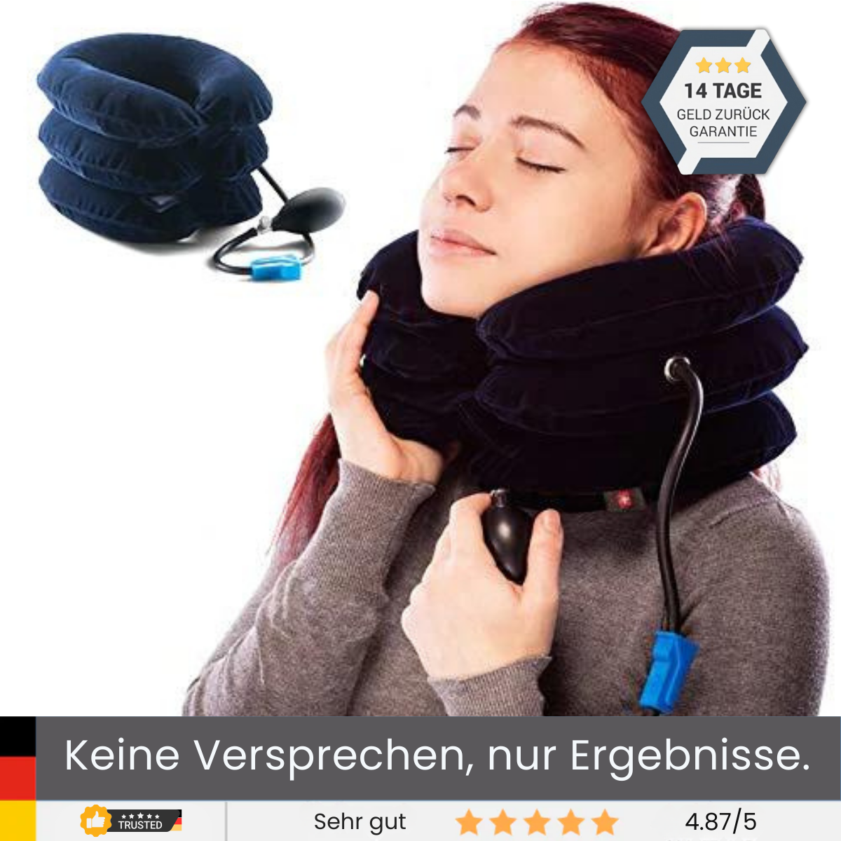 NeckRelax® - Wohltuende Entlastung für Deinen Nacken