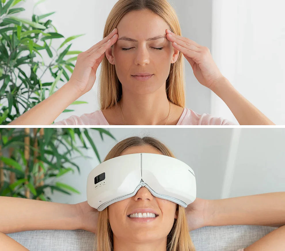 EyeRelaxer® 4-in-1 Luftkompressions-Augenmassagegerät