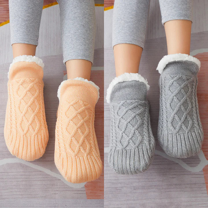 Kuschelsocken mit Baumwollfutter - Oplara